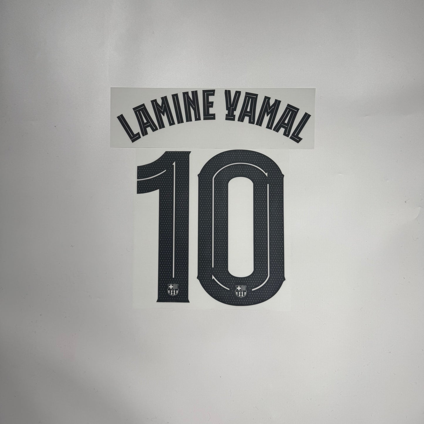 #10 Lamine Yamal 25/26 FC Barcelona Away Name & Number set