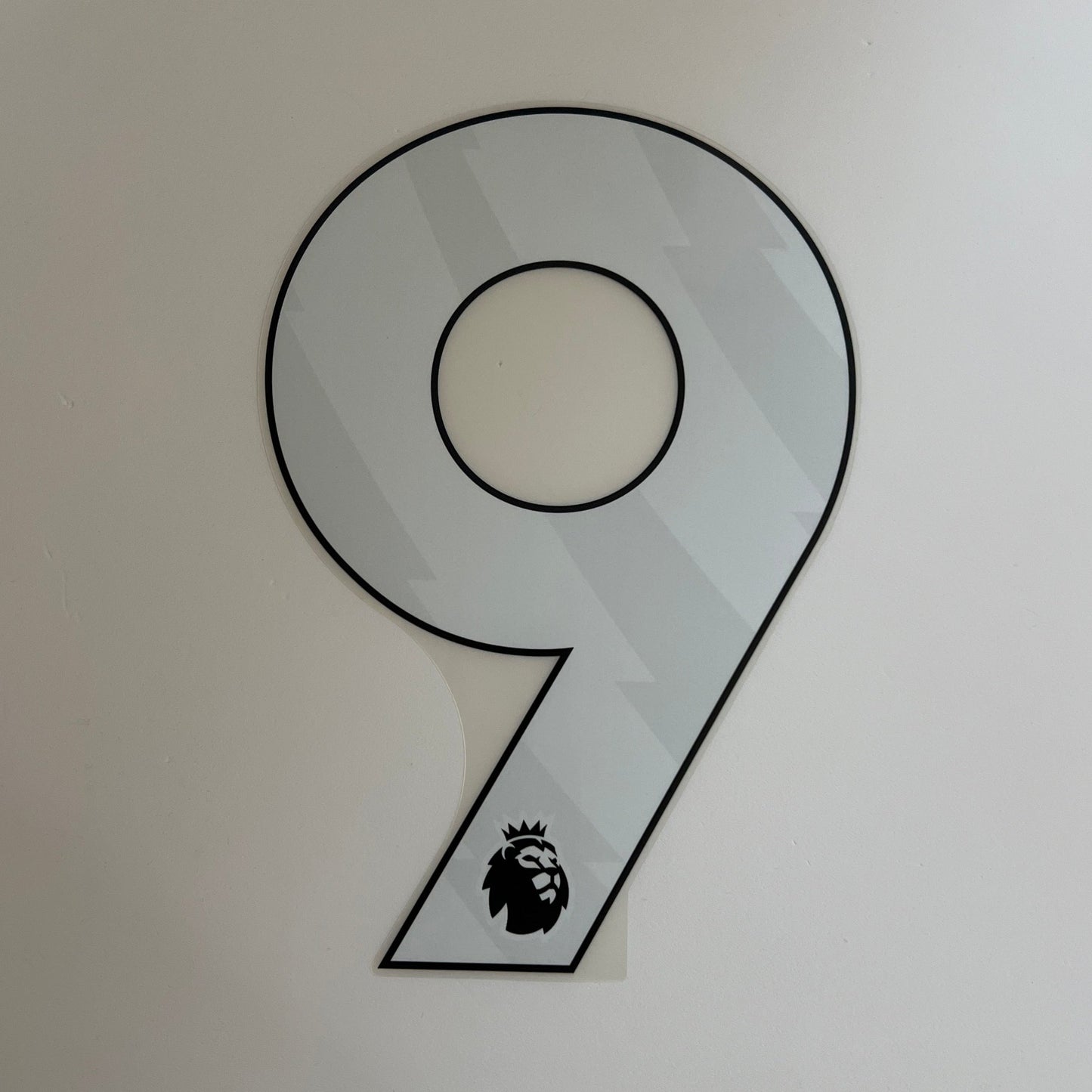 23-25 Premier League Numbers WHITE