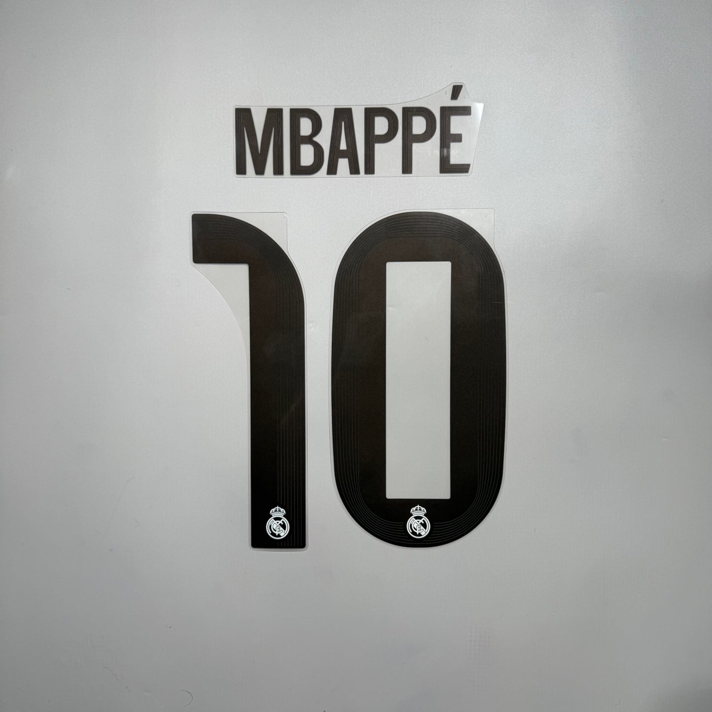 #10 Mbappe 25/26 Real Madrid Home Name & Number set
