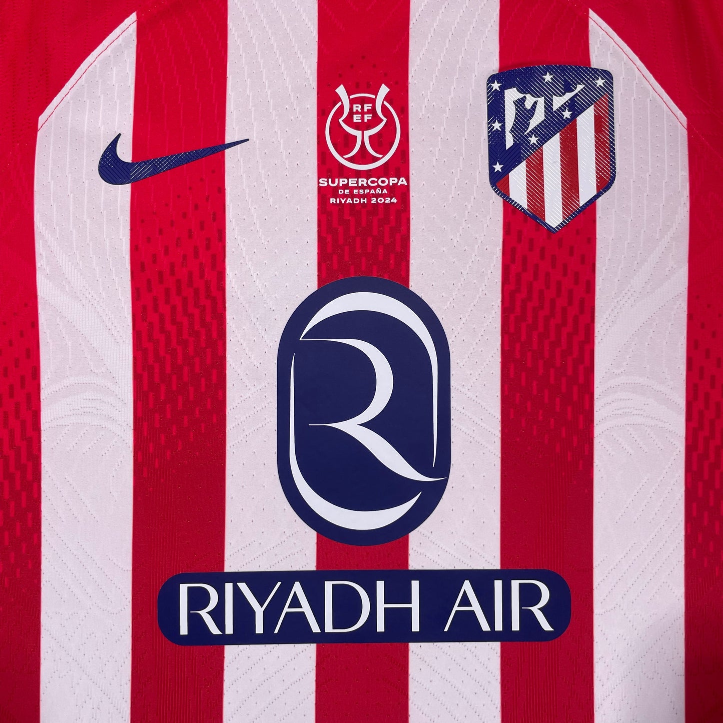 #7 Griezmann 23/24 Atletico Madrid Home size M Kitroom Player Issue Supercopa 174 Goal