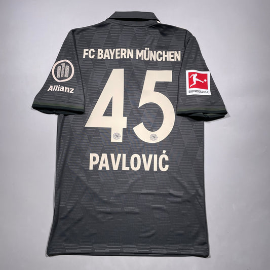 Official #45 Pavlovic 24/25 Bayern Munchen Oktoberfest Stadium Shirt