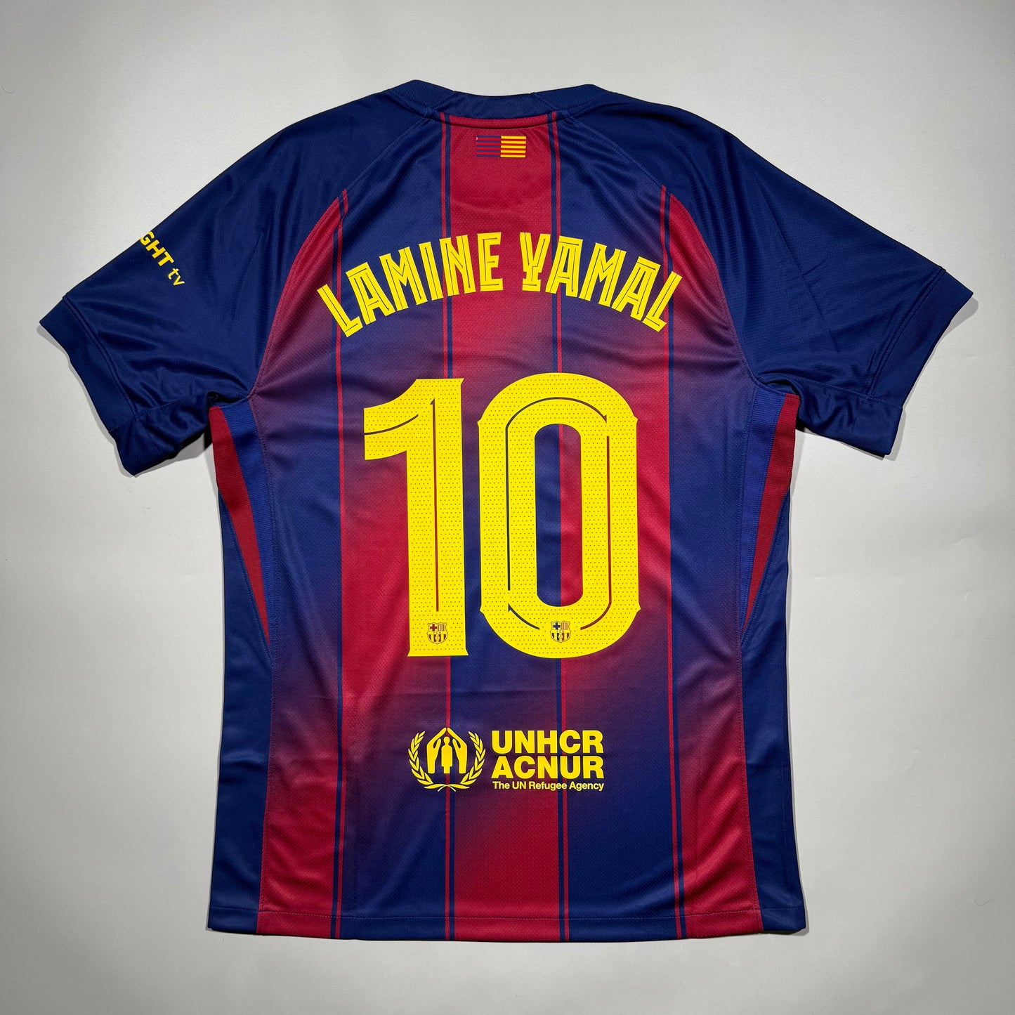 #10 Lamine Yamal 25/26 FC Barcelona Home Stadium Shirt UCL Official
