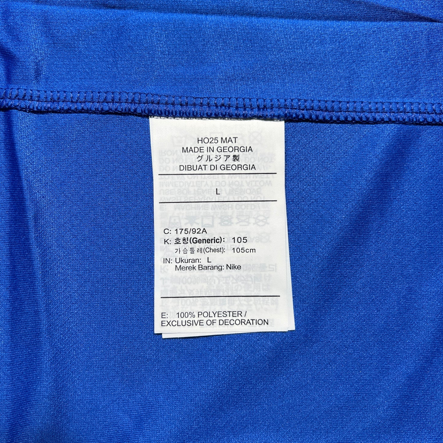 Official #25 Caicedo 25/26 Chelsea Home Stadium Shirt Long Sleeve Size L
