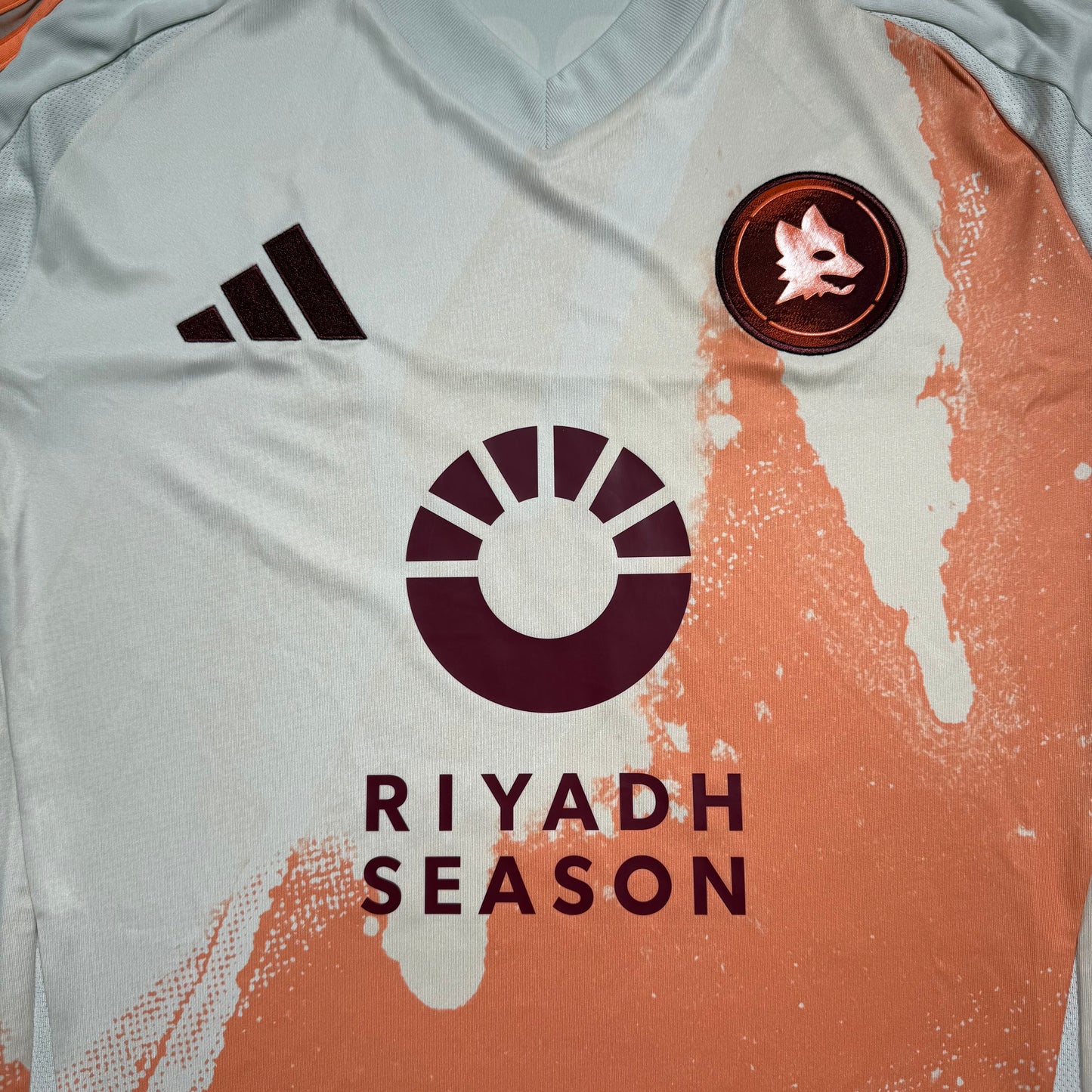 Official #21 Dybala 24/25 AS Roma Away Shirt Europa League Size L=JP:2XL