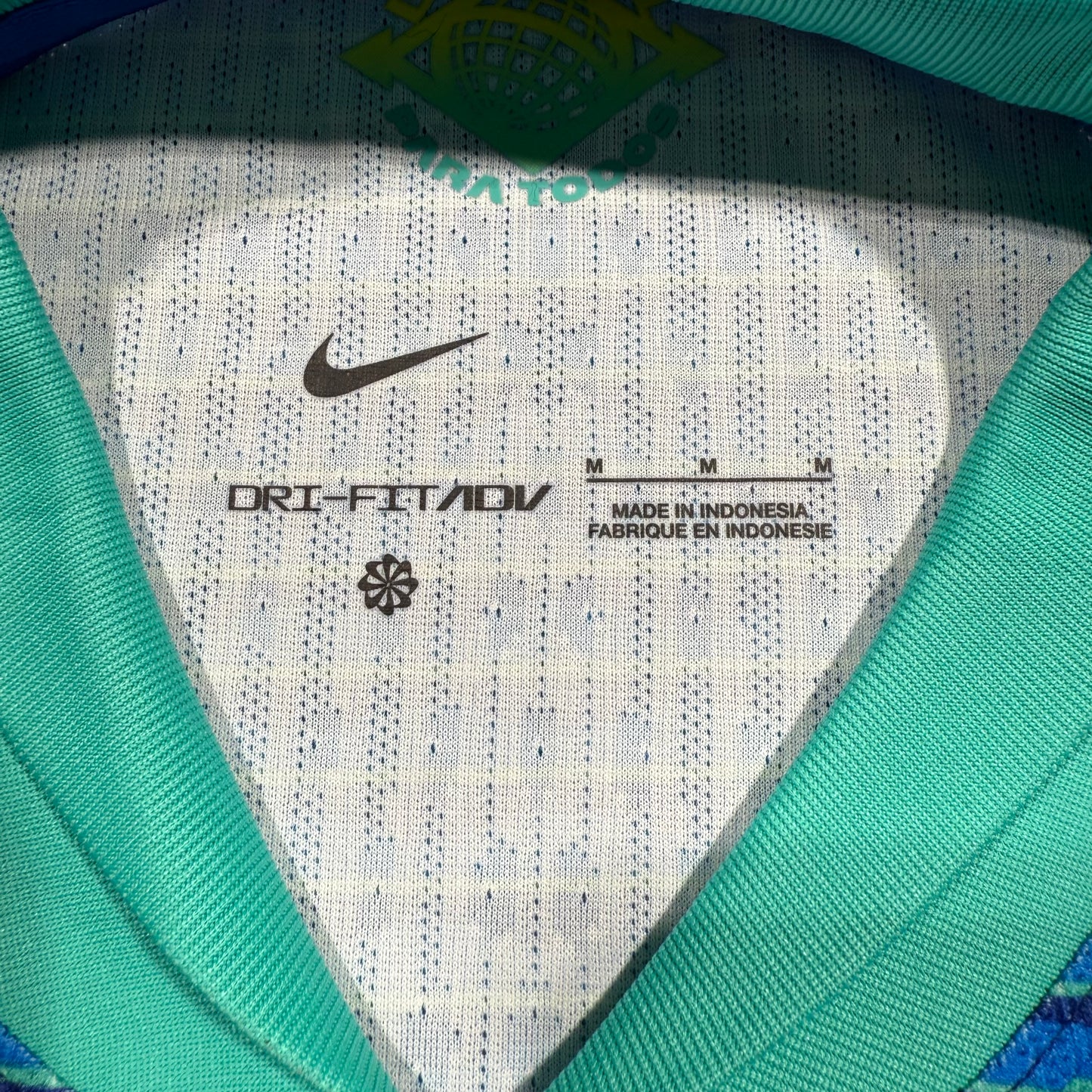 Official #9 Endrick 2024 Brazil Away Authentic Shirt Size M