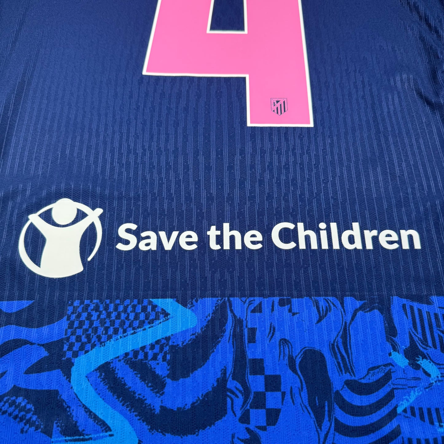 Official #4 Gallagher 24/25 Atletico Madrid 3rd Kitroom Player Issue CL