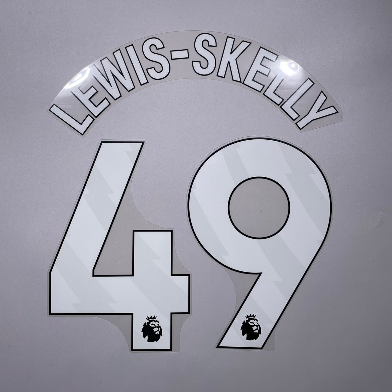 25/26 Arsenal Home Name & Number set English Premier League Font
