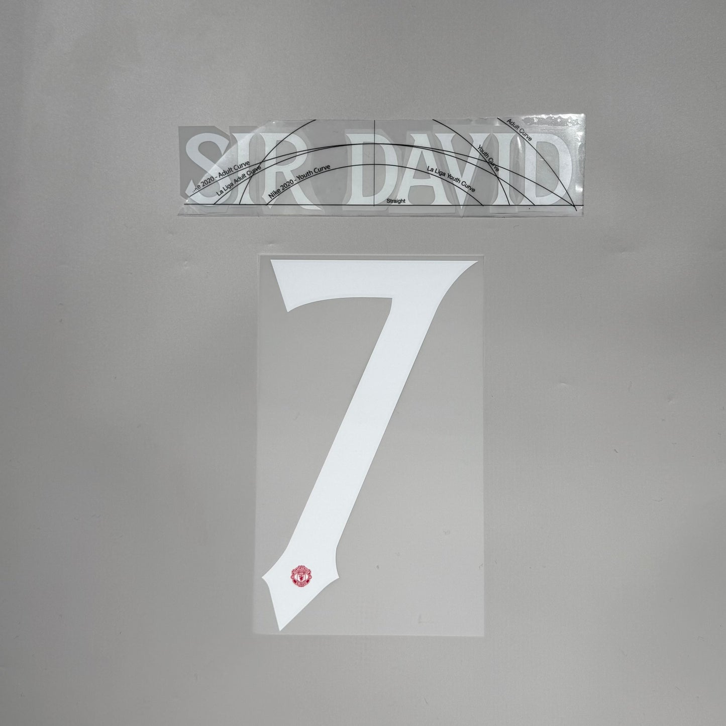 #7 SIR DAVID 25/26 Manchester United Home Name and Number set