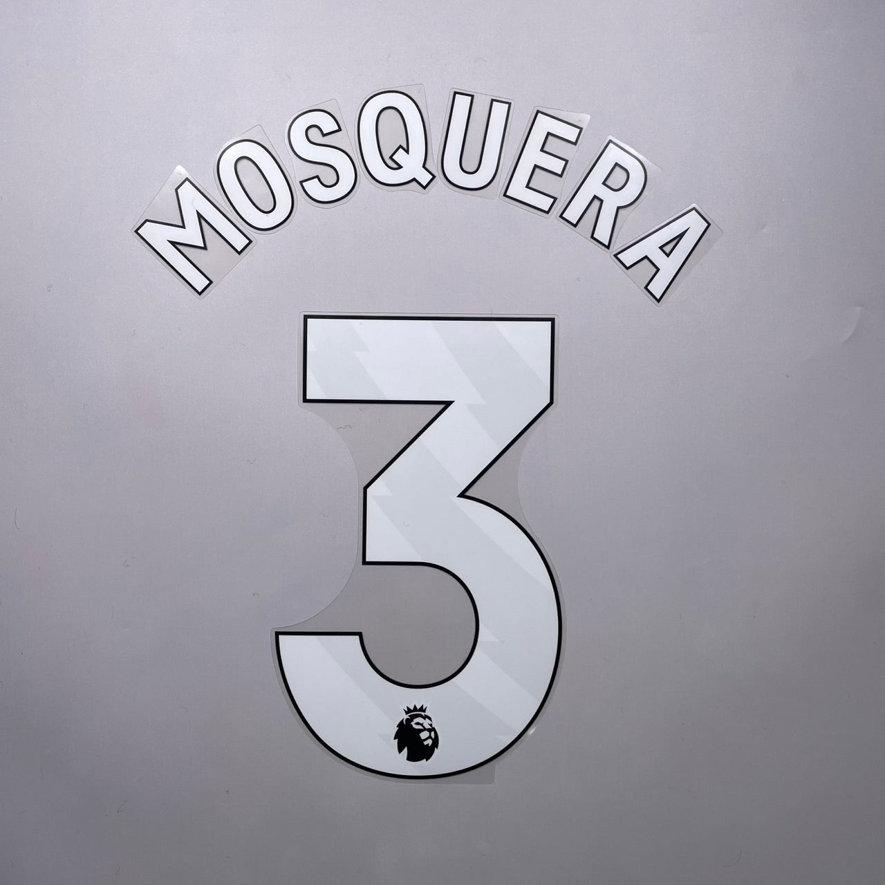 25/26 Arsenal Home Name & Number set English Premier League Font