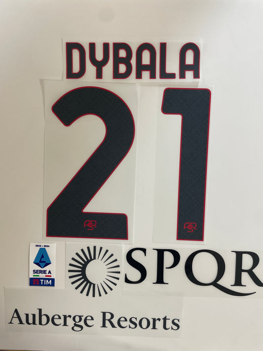 DYBALA 23-24 Roma Away Serie A Pack