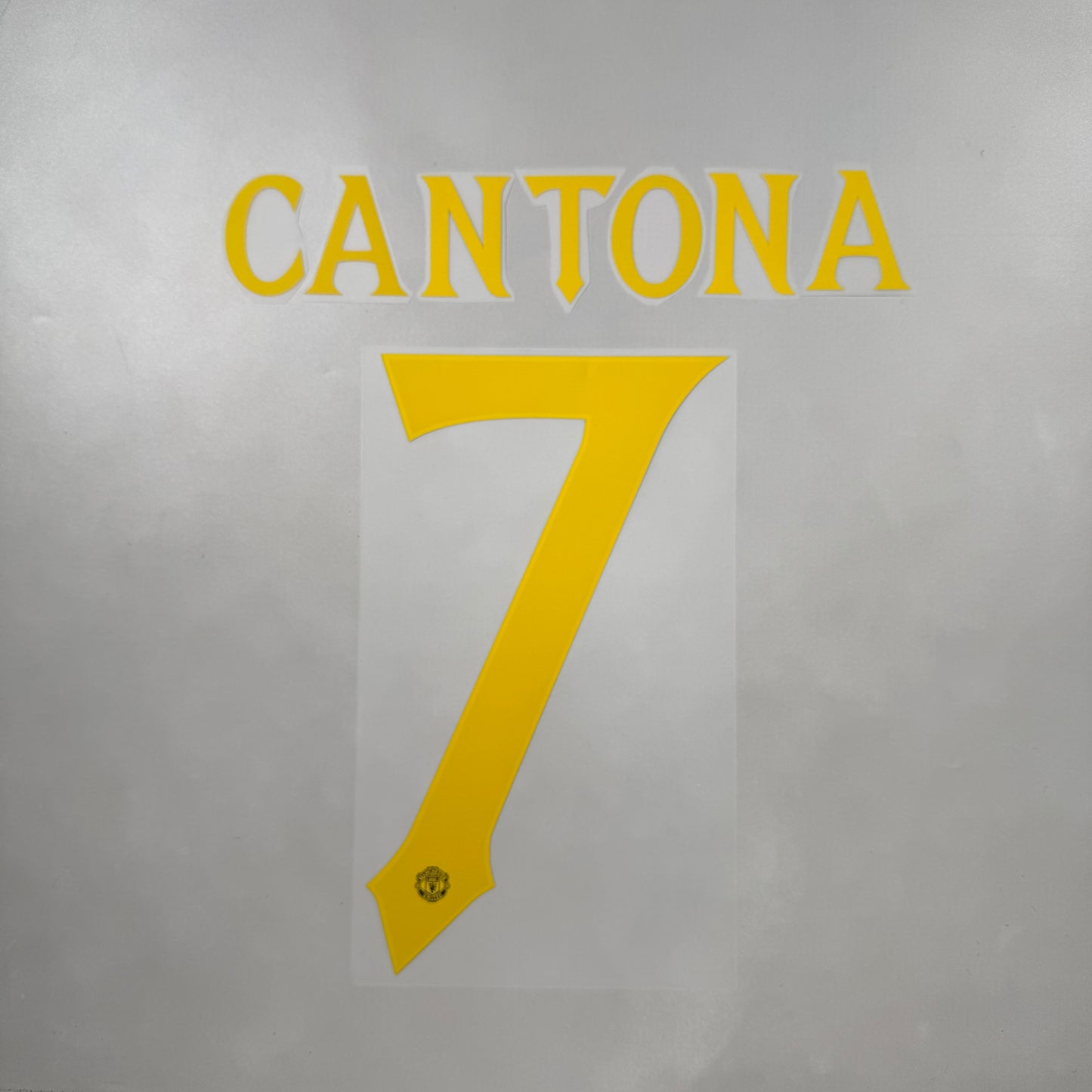 Official #7 Cantona 25/26 Manchester United 3rd Name and Number set Club Font
