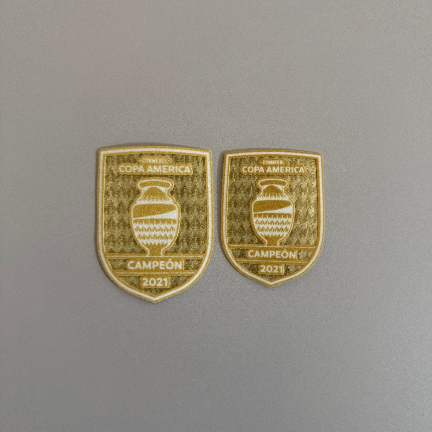 2021 Copa America Champion Patch Player Issue for Argentina COPA AMERICA USA2024