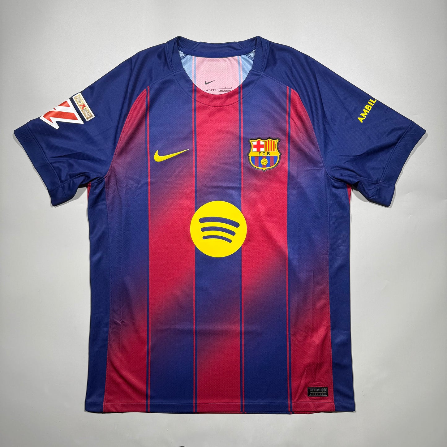 #10 Lamine Yamal 25/26 FC Barcelona Home Stadium Shirt La Liga Official