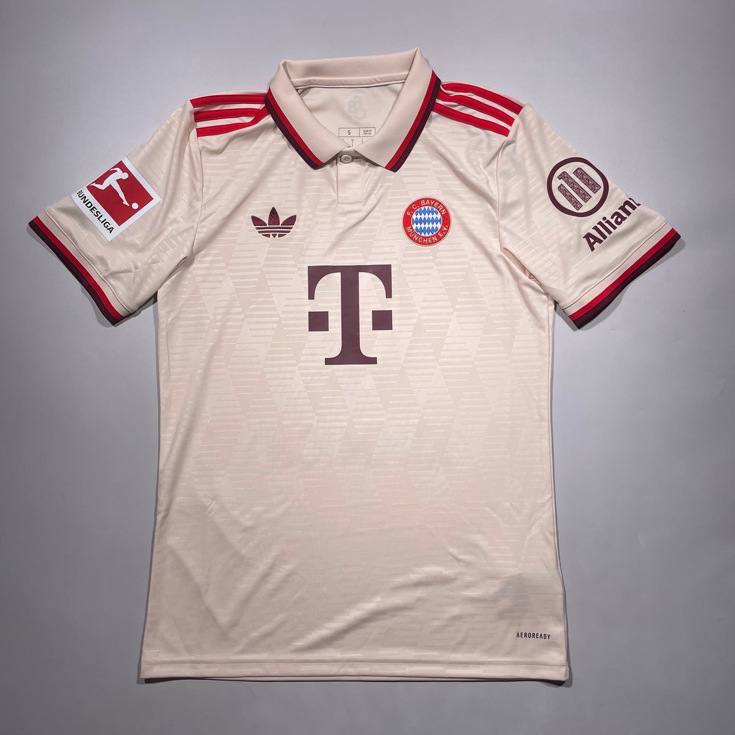 Official #6 Kimmich 24/25 Bayern Munchen 3rd Stadium Shirt