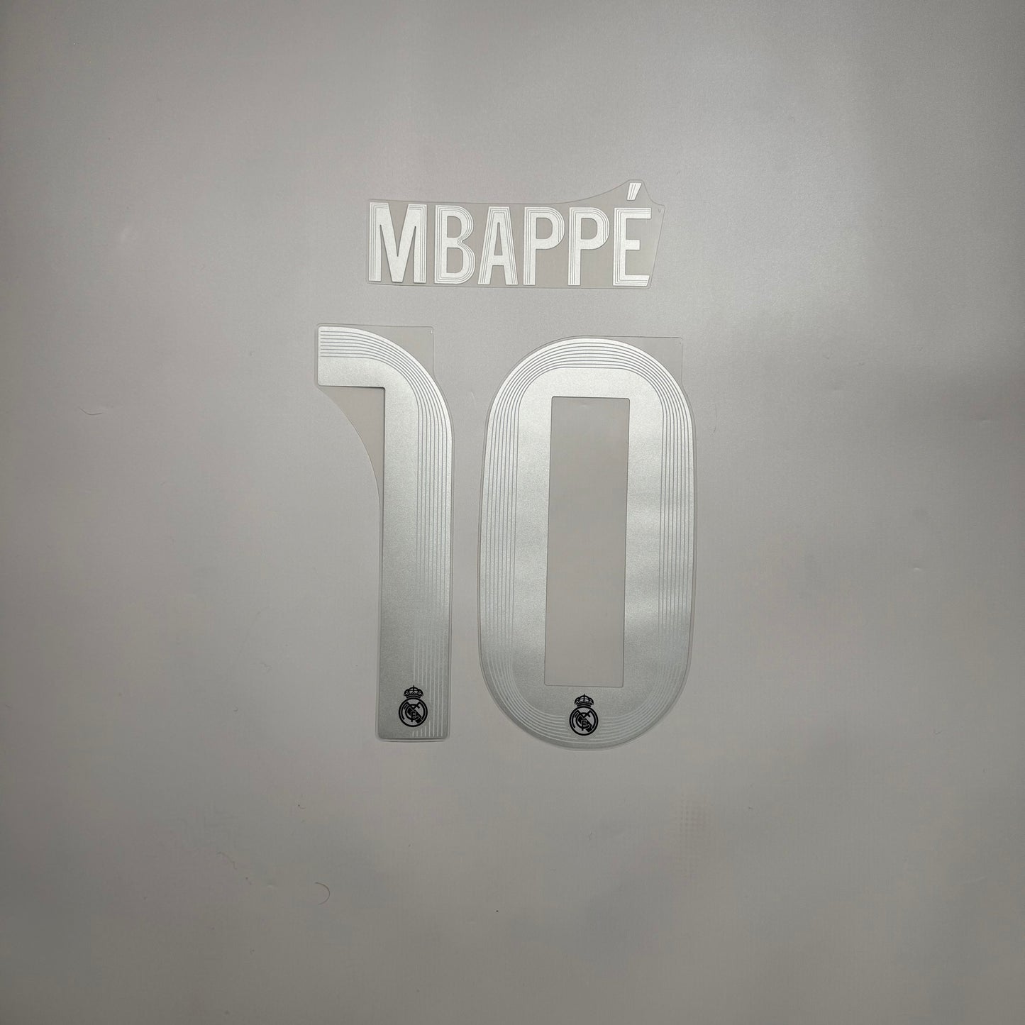 #10 Mbappe 25/26 Real Madrid Away Name & Number set