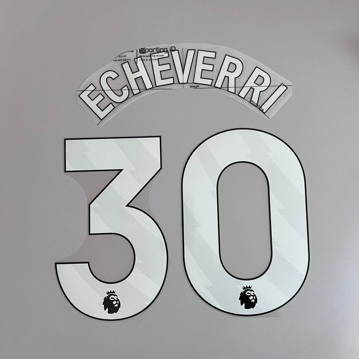 24-25 Manchester City Home League Font