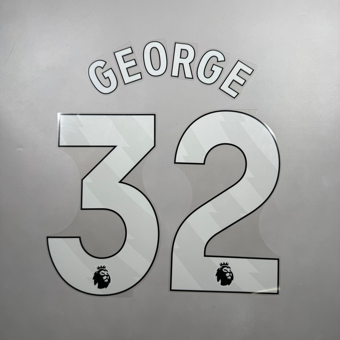 Official 25/26 Chelsea FC Home English Premier League Name and Number set