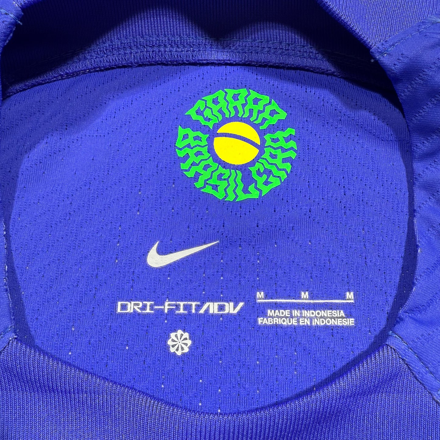 Official #11 Raphinha Brazil 2022 Away Authentic Shirt Qatar World Cup Size M