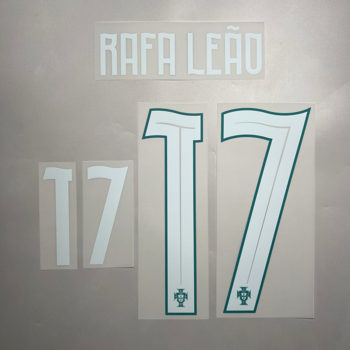 Official #17 Rafa Leao 2026 Portugal Home Name & Number set