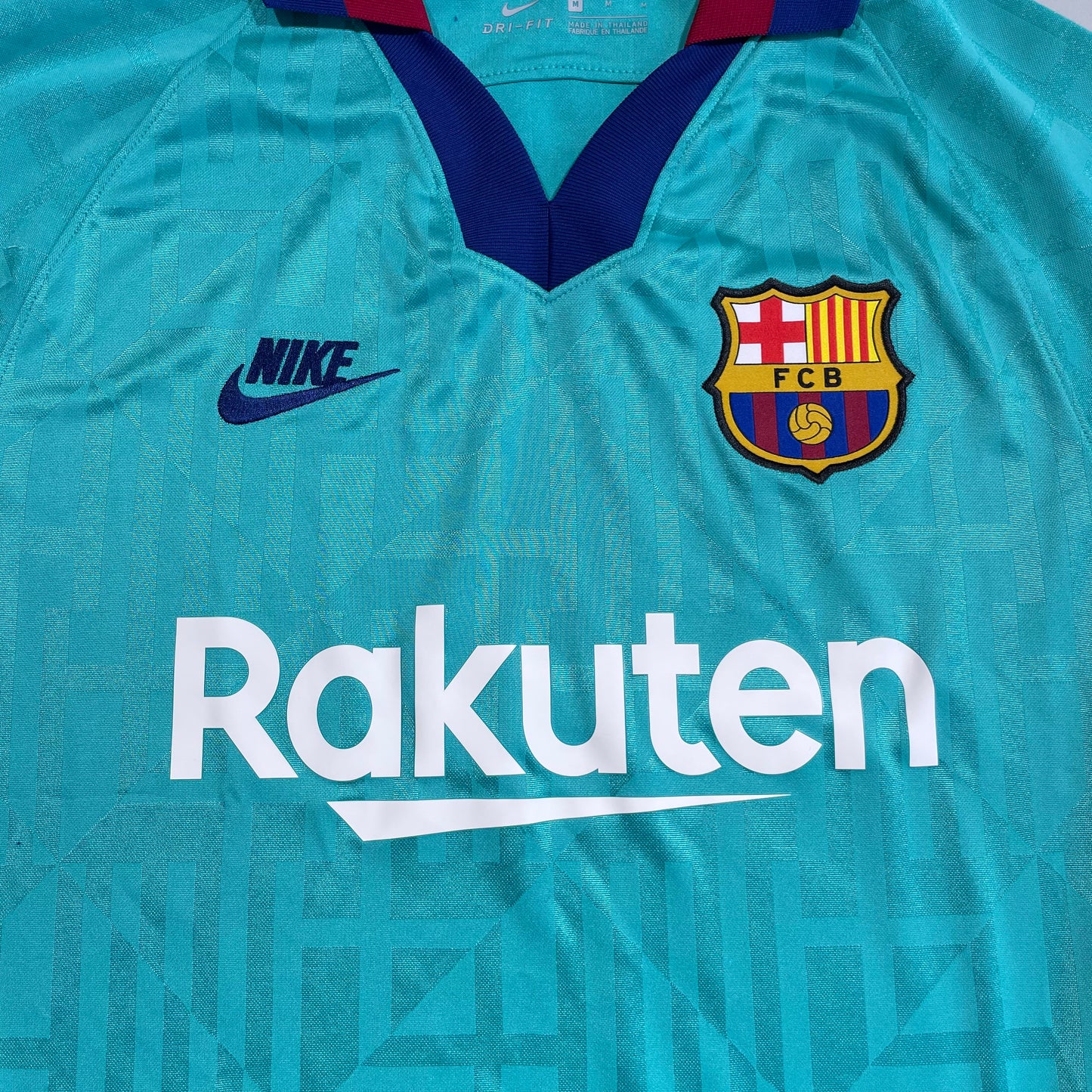 Official #21 F. De Jong 19/20 FC Barcelona 3rd Stadium Shirt Size M