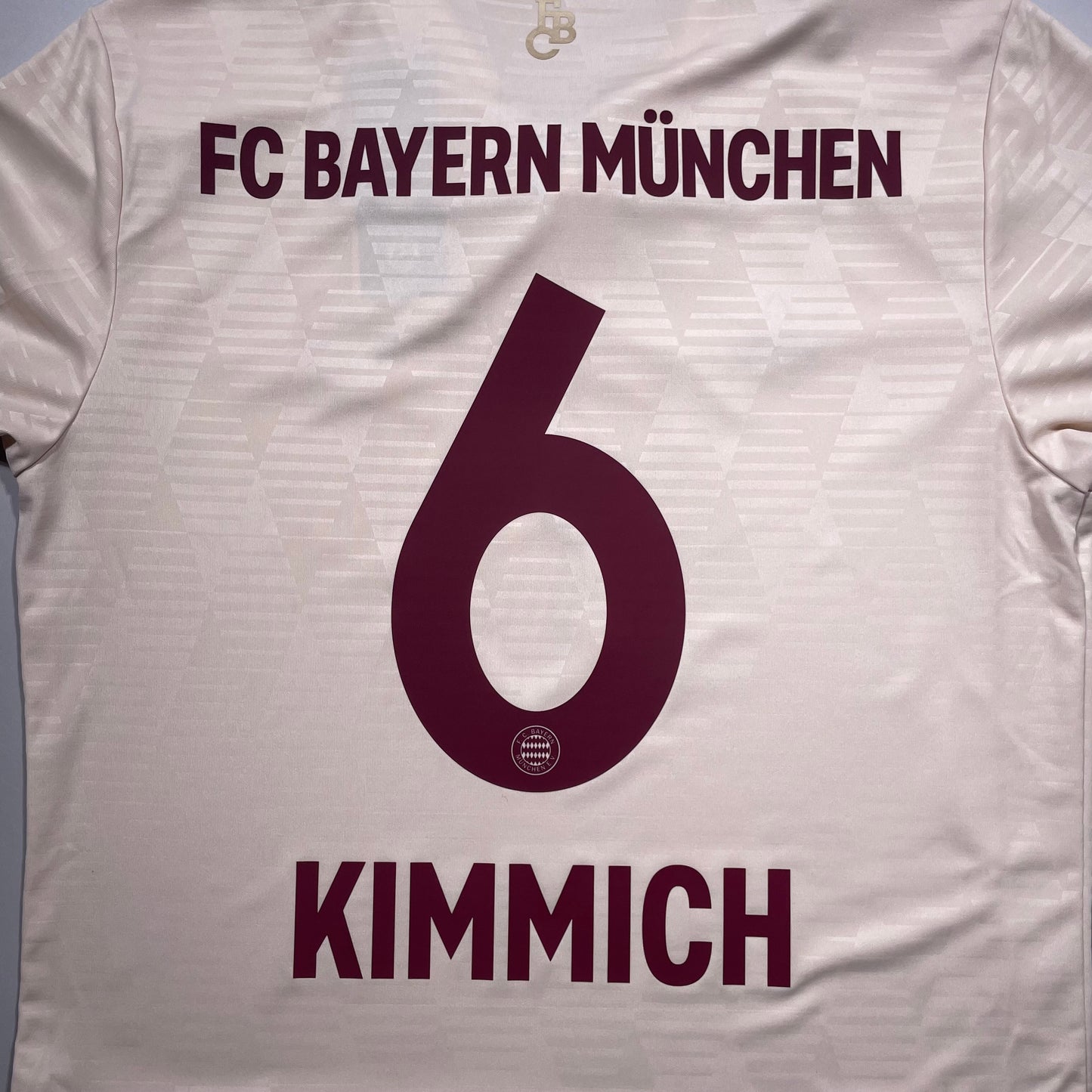 Official #6 Kimmich 24/25 Bayern Munchen 3rd Stadium Shirt