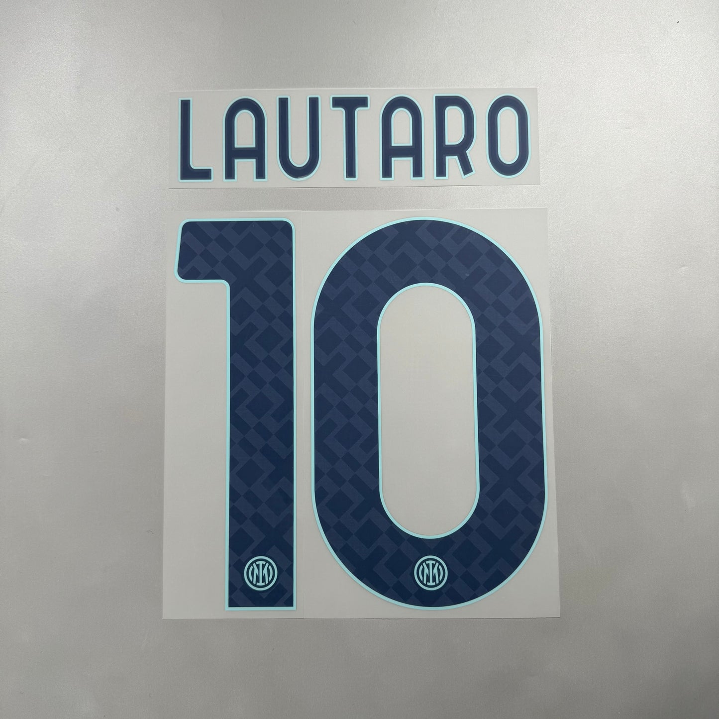 Official #10 Lautaro 25/26 Inter Milan Away Name and Number set