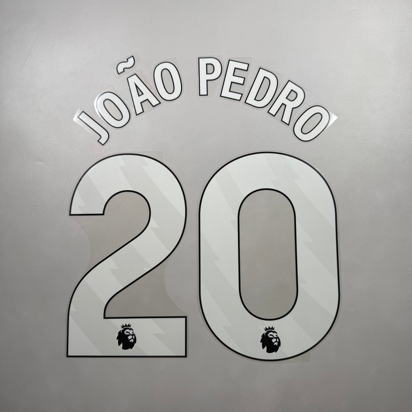 Official 25/26 Chelsea FC Home English Premier League Name and Number set