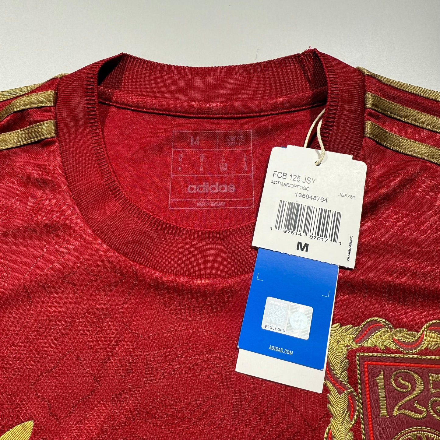 Official LIMITED #13 Ballack 25/26 Bayern Munich 125th Anniversary Shirt EU Spec