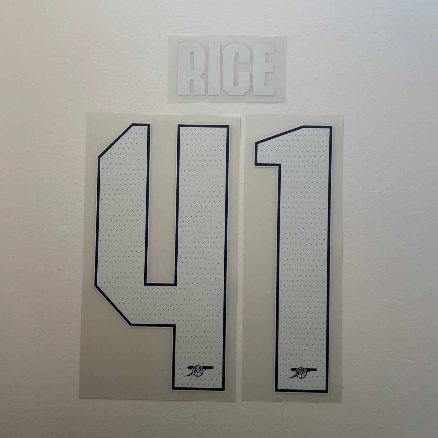 24/26 Arsenal Home Name & Number Club Font Offcial