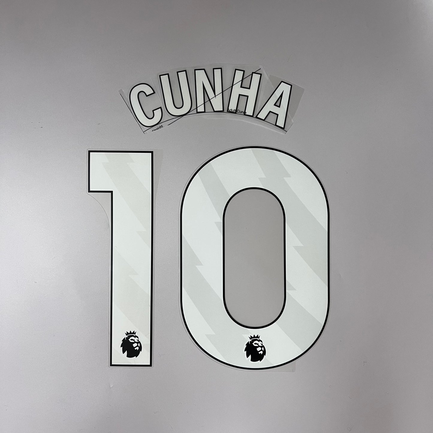 Official #10 Cunha | 25-26 Manchester United Home Name & Number set