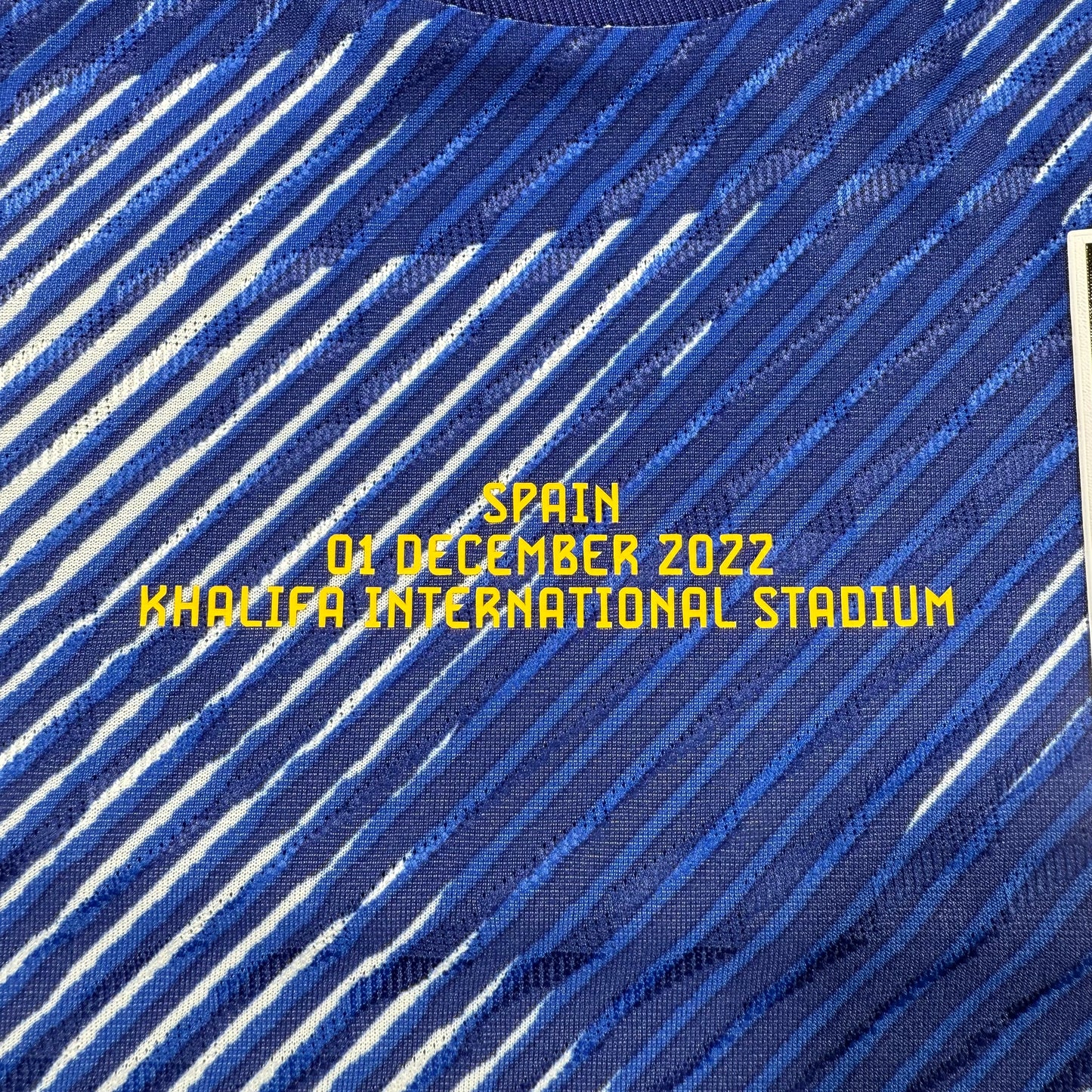 Official #9 Mitoma 2022 Japan Home Authentic Shirt Qatar World Cup Size M=JP:XL