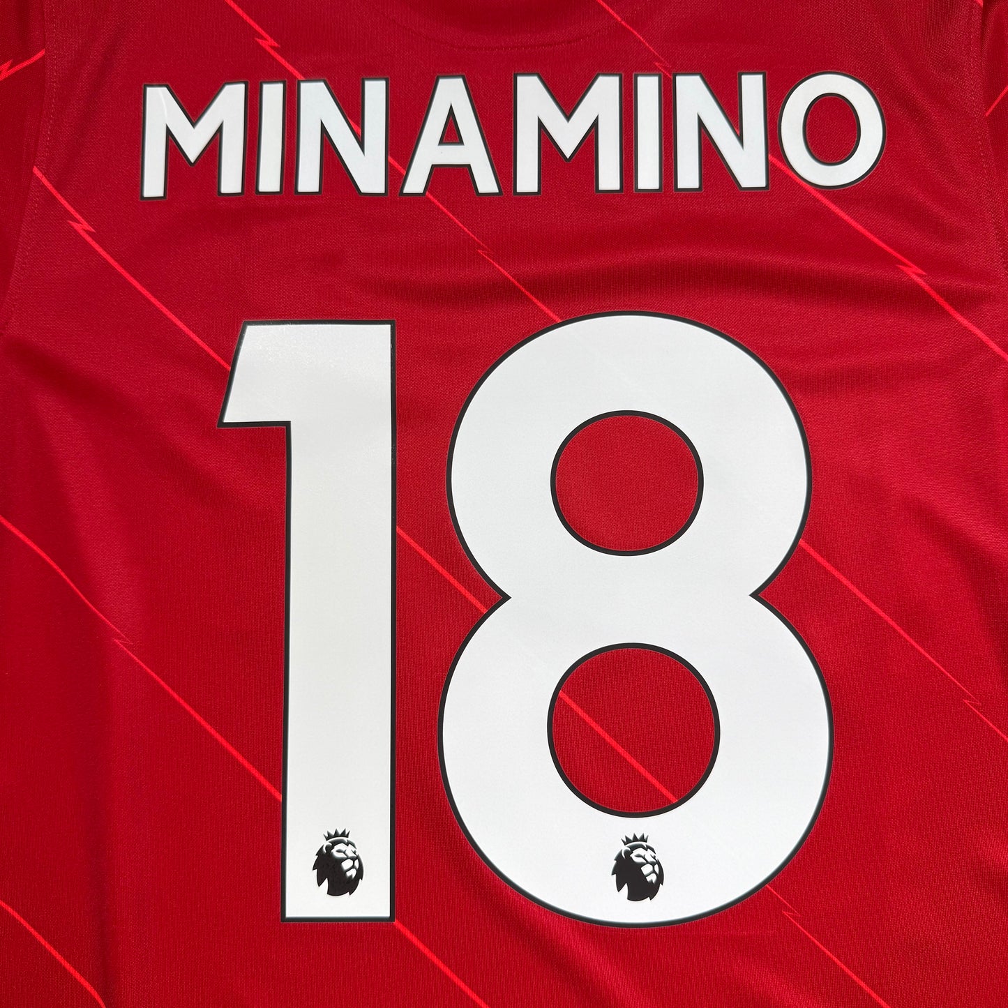 Official #18 Minamino 21/22 Liverpool Home Stadium Shirt Size S