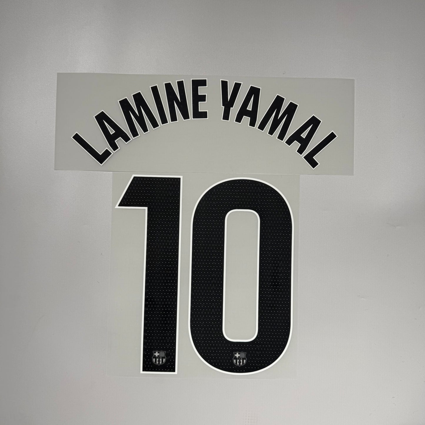 #10 Lamine Yamal 25/26 FC Barcelona Away Name & Number set