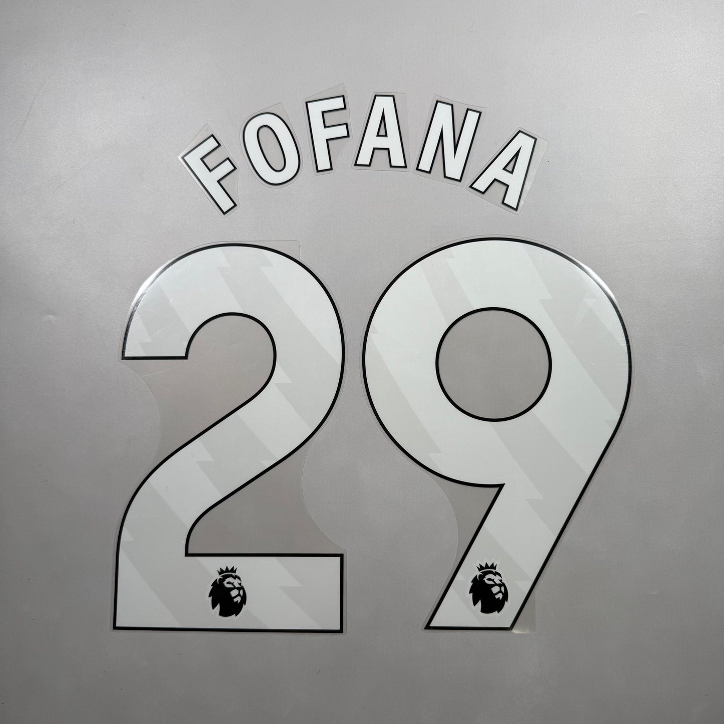 Official 25/26 Chelsea FC Home English Premier League Name and Number set