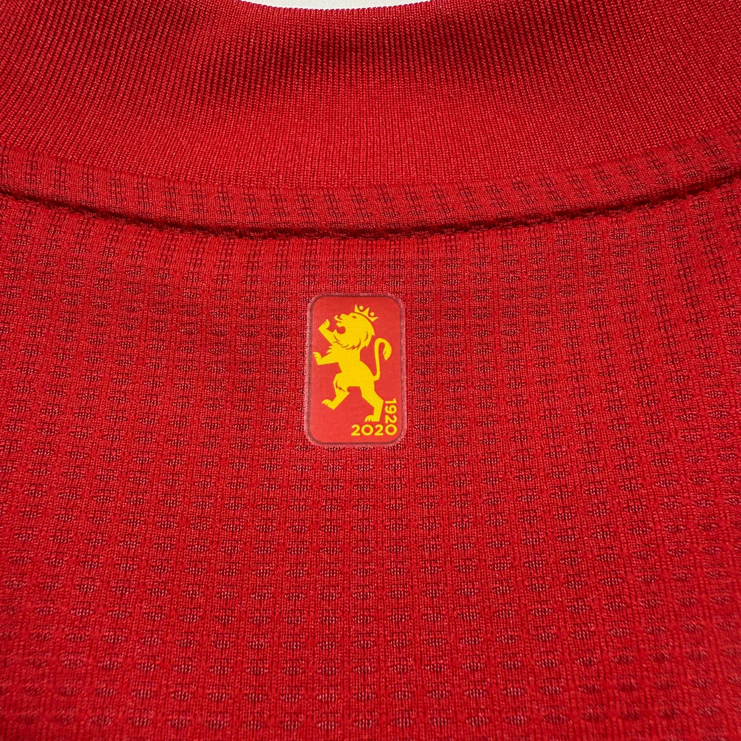 Official #26 Pedri 2020 Spain Home Authentic Shirt UEFA Euro 2020 Size S/M=JP:L