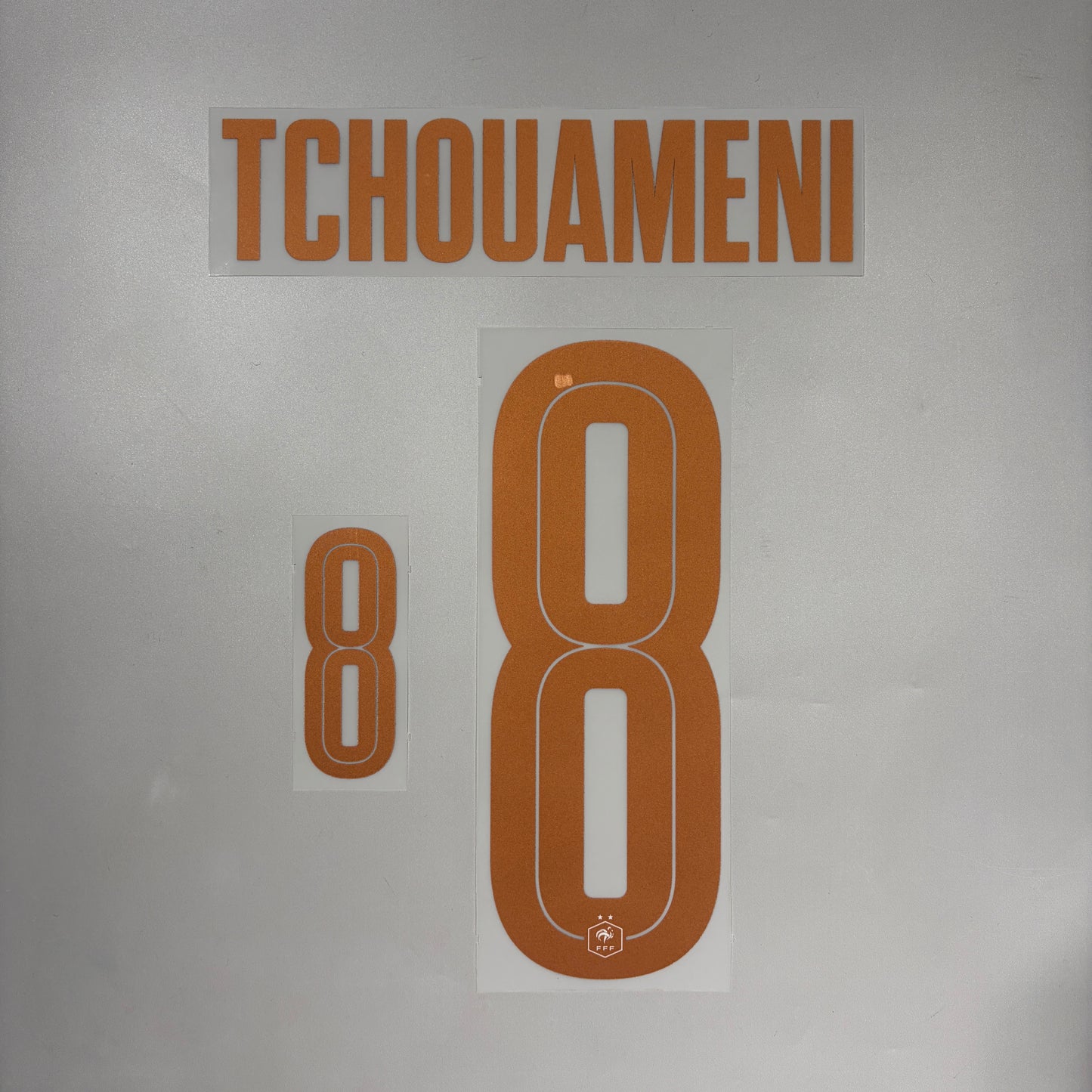 Official #8 Tchouameni 2026 France Away Name & Number set