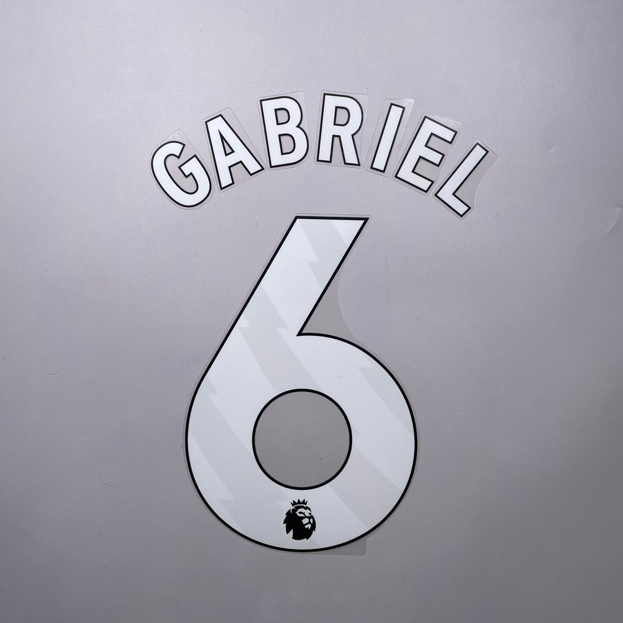 25/26 Arsenal Home Name & Number set English Premier League Font