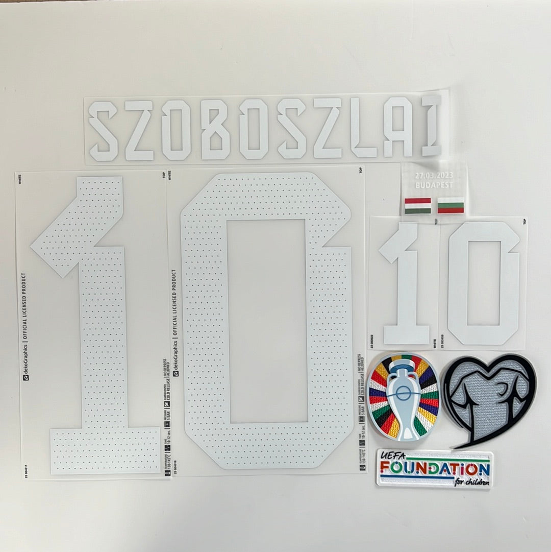 SZOBOSZLAI | 22-23 Hungary Home Fan Issue Euro2024 Qualifiers