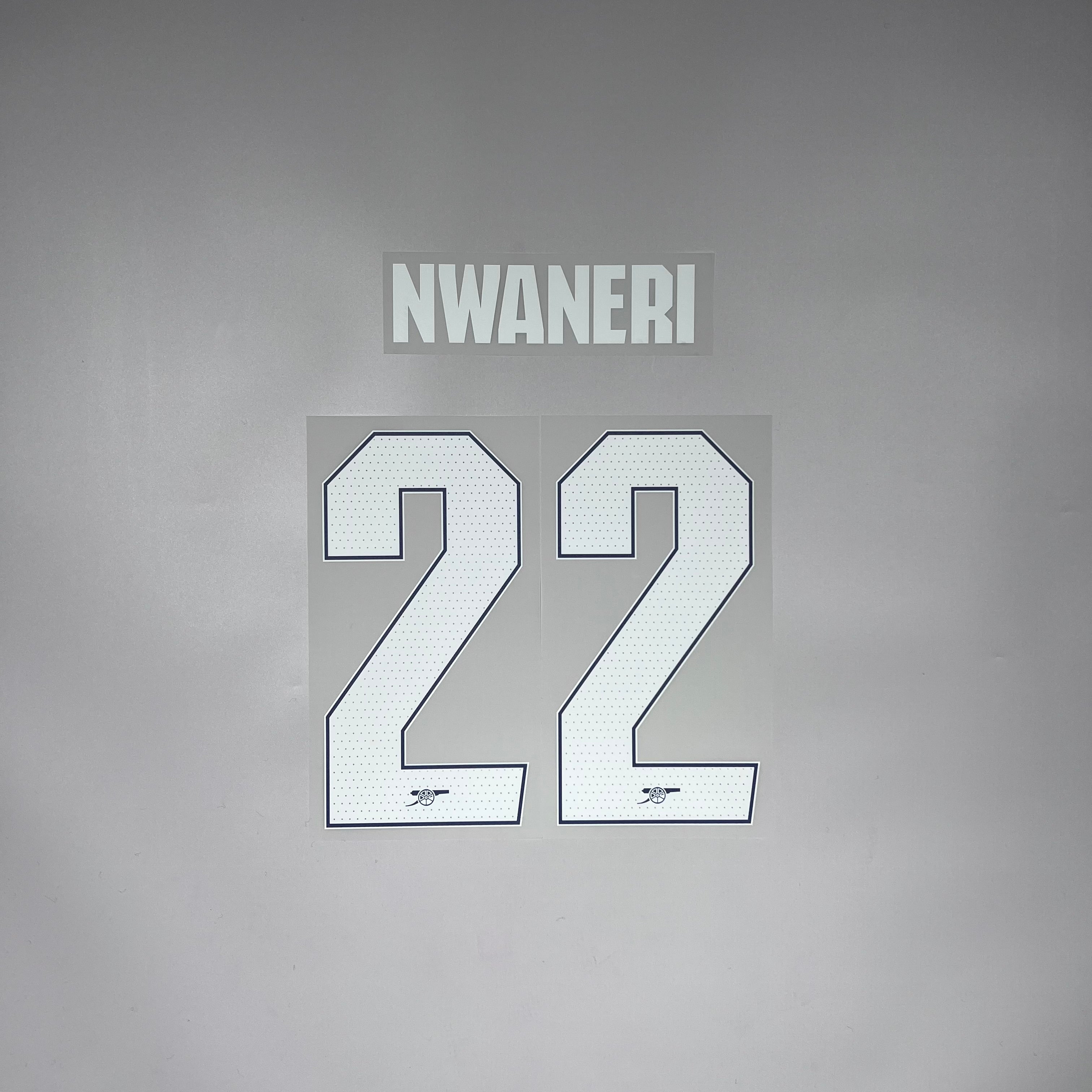 Official [LIMITED] #53 Nwaneri | 25-26 Arsenal Home Club Font