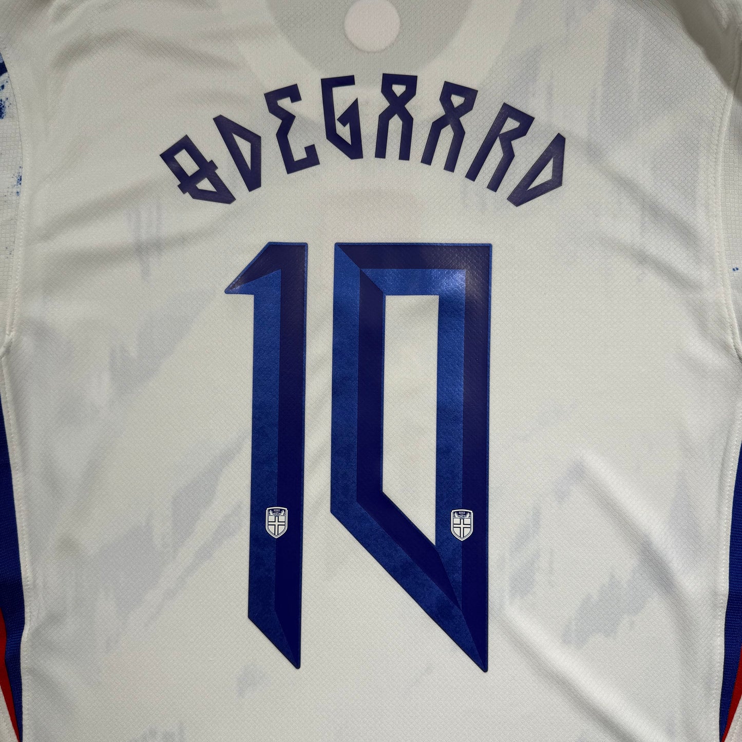 Official #10 Odegaard 2024 Norway Away Stadium Nations League Shirt