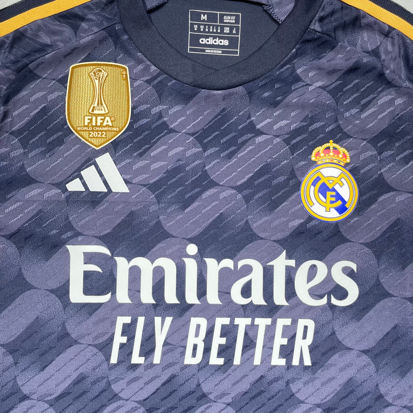 Official #10 Modric 23/24 Real Madrid Away Authentic Shirt Summer Tour Edition