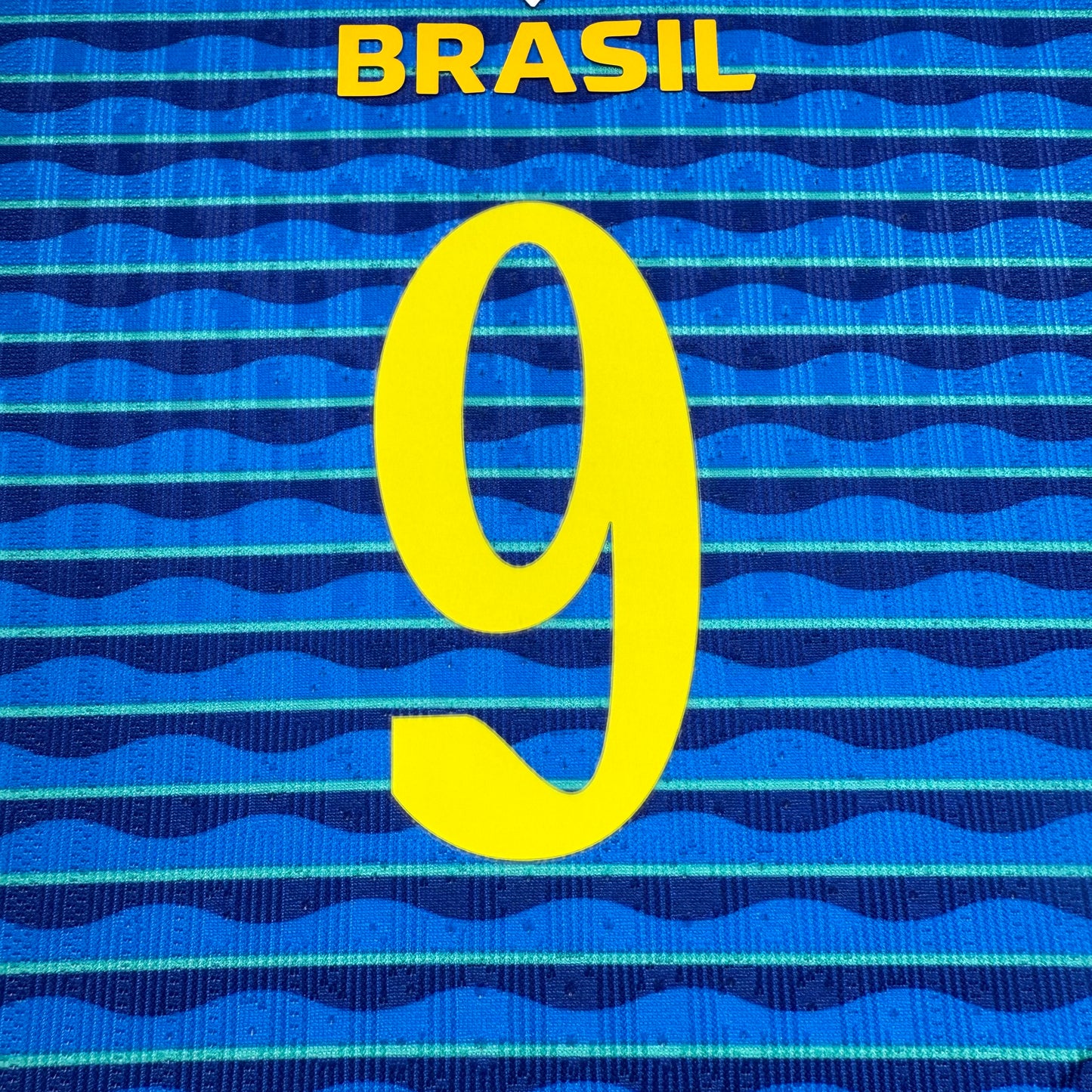Official #9 Endrick 2024 Brazil Away Authentic Shirt Size M