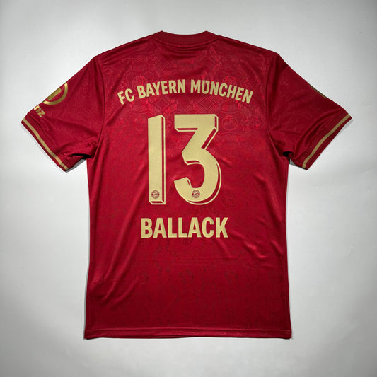Official LIMITED #13 Ballack 25/26 Bayern Munich 125th Anniversary Shirt EU Spec