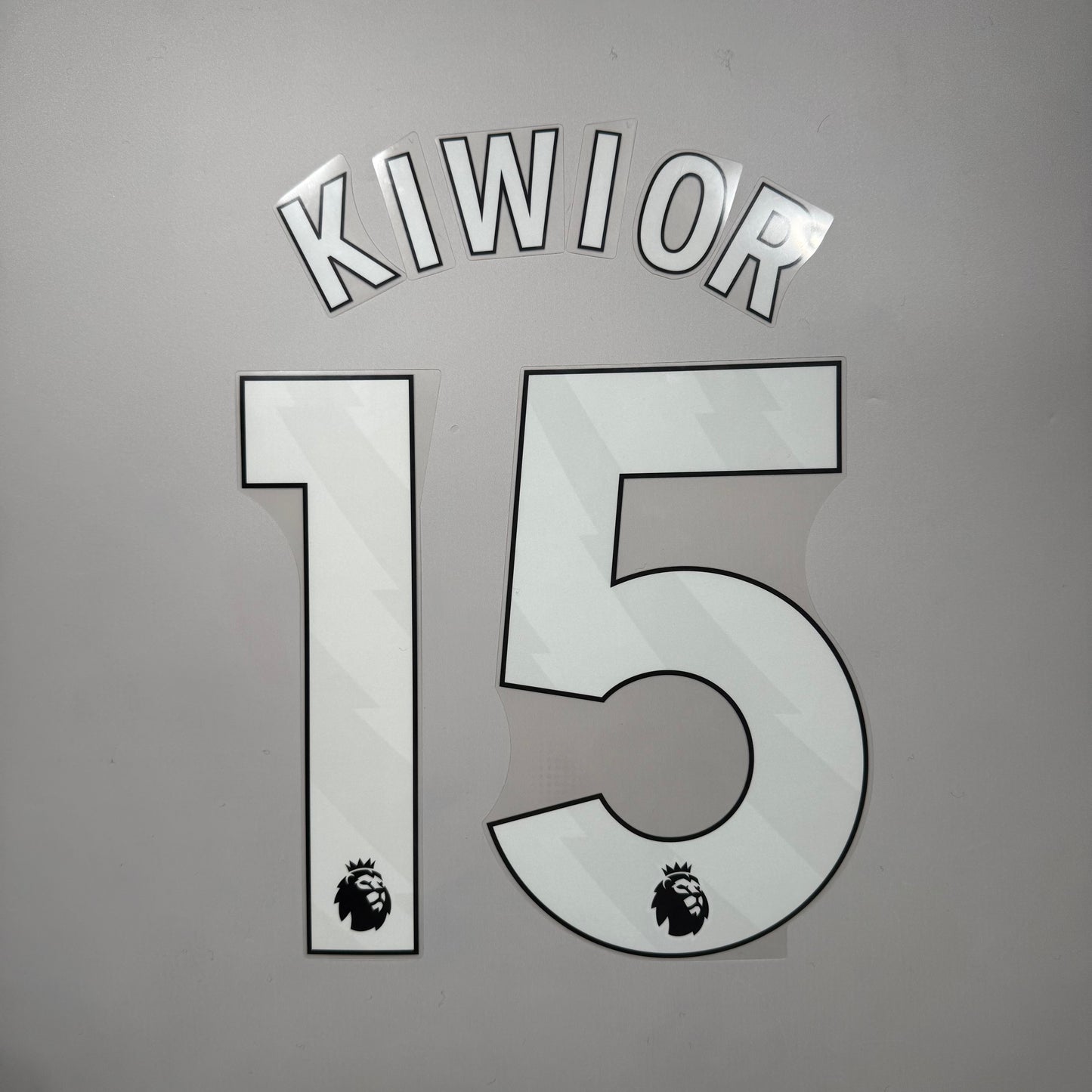 25/26 Arsenal Home Name & Number set English Premier League Font