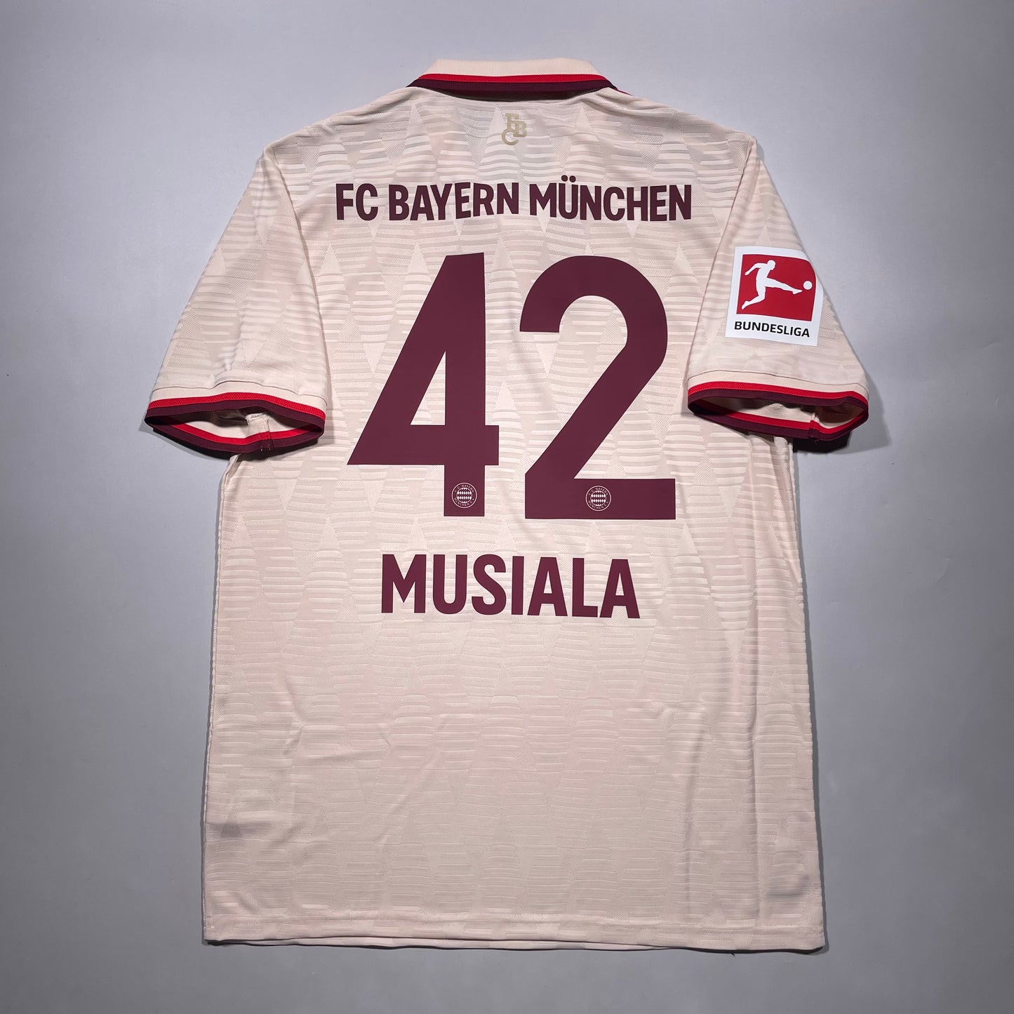 Official #42 Musiala 24/25 Bayern Munchen 3rd Authentic Shirt