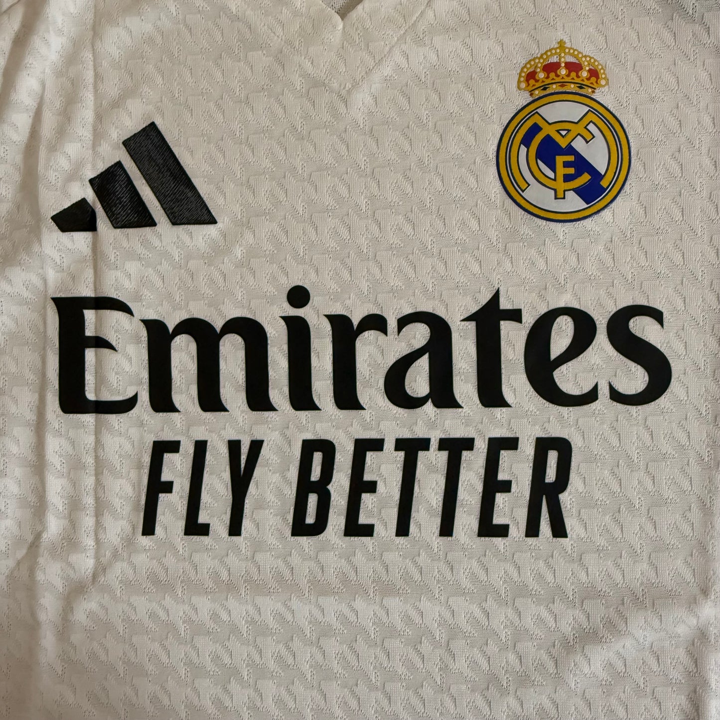 24-25 Real Madrid Home Authentic Shirts EU Edition