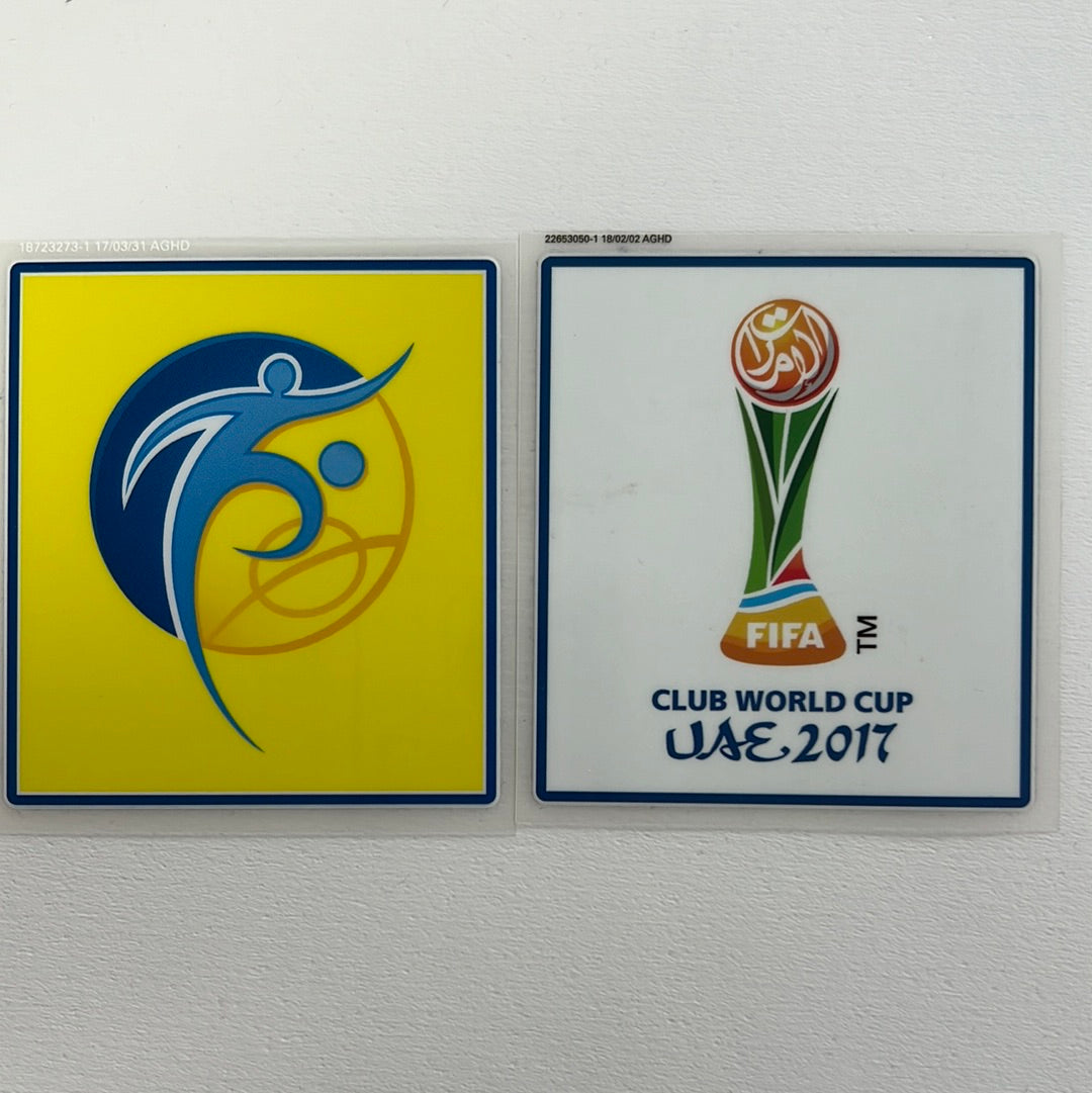 2017 Club Word Cup Patch Sets