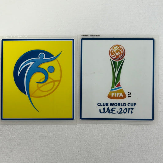 2017 Club Word Cup Patch Sets