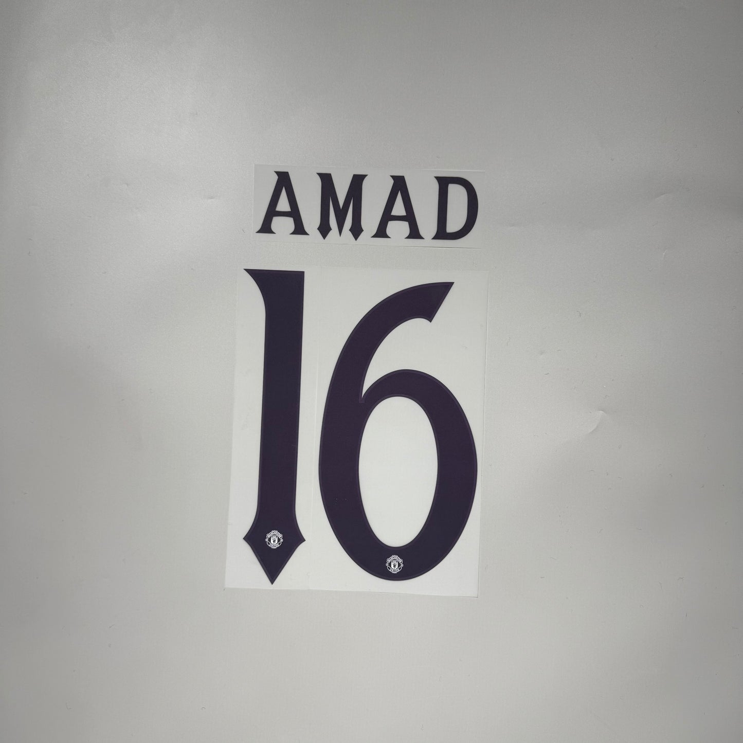 #16 Amad 25/26 Manchester United Away Name & Number set