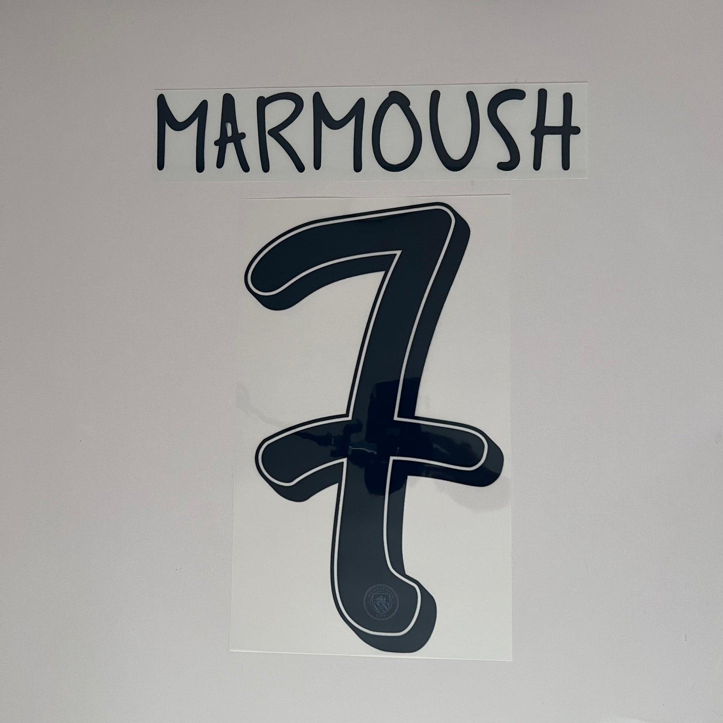 24-25 Manchester City Home Cup Font
